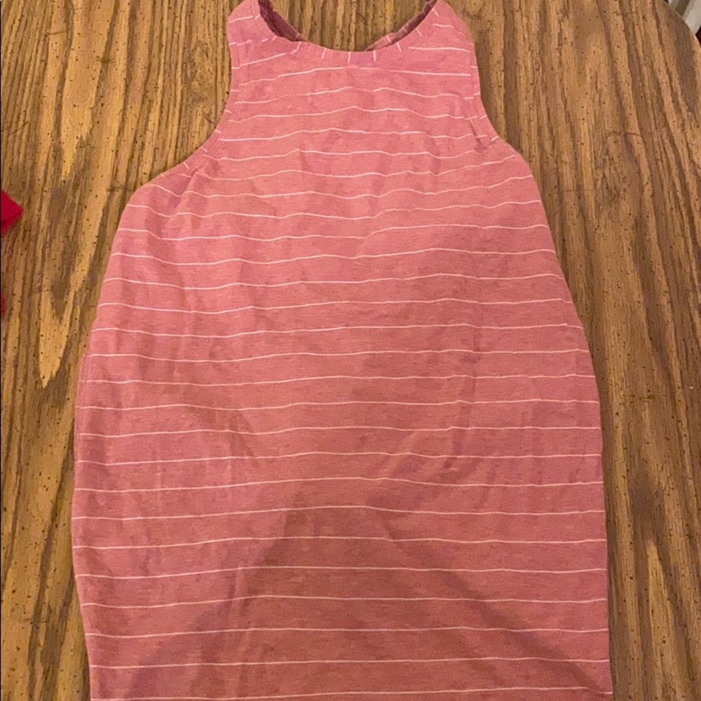 lululemon tie back tank